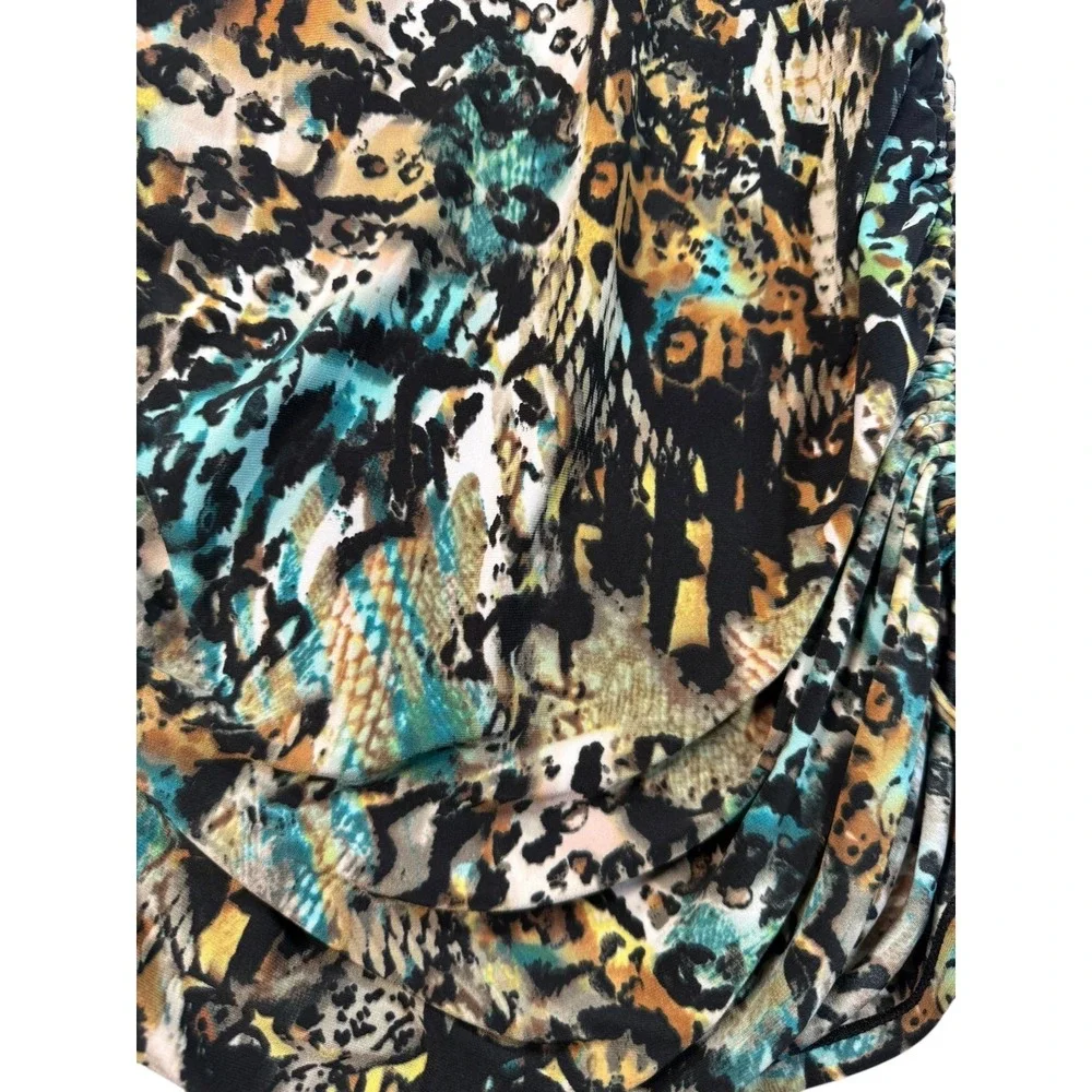 MagicSuit Dani Tankini Swimsuit Size‎ 8 Posh Mosh Ruched Slimming NWT Control